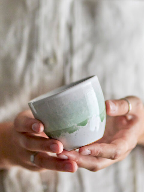 Bloomingville Tazas Paula verde juego de 6 piezas - 82060640