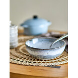 Bloomingville Paula bowls gray set of 4 pieces