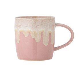 Bloomingville Tazas Louisa rosa juego de 6 piezas