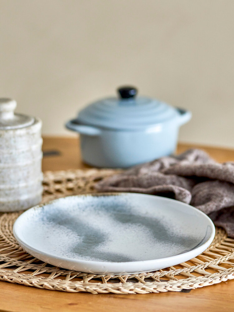 Bloomingville Paula plates gray set of 6 pieces - 82060949 Bloomingville Paula plates gray set of 6 pieces - 82060949