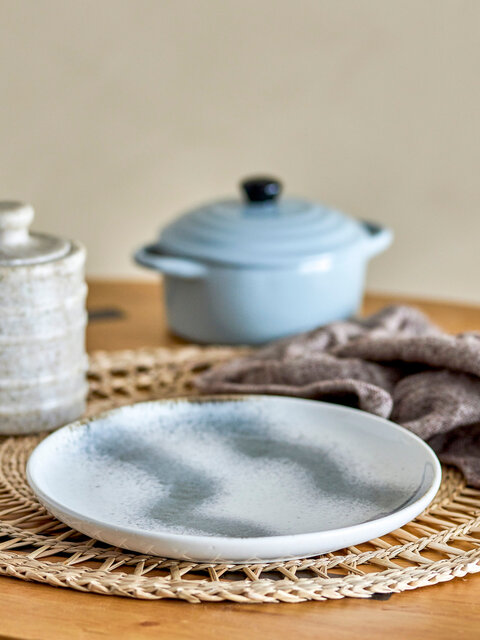 Bloomingville Paula plates gray set of 6 pieces - 82060949 Bloomingville Paula plates gray set of 6 pieces - 82060949