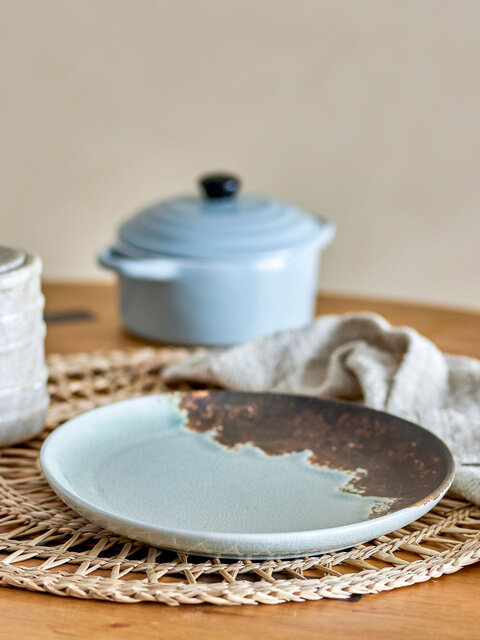 Bloomingville Paula plates brown set of 6 pieces - 82060945 Bloomingville Paula plates brown set of 6 pieces - 82060945