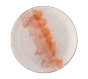 Bloomingville Paula borden oranje set van 6 stuks Bloomingville Paula borden oranje set van 6 stuks