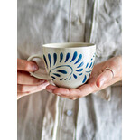 Bloomingville Heikki cups blue set of 6 pieces - 82060875