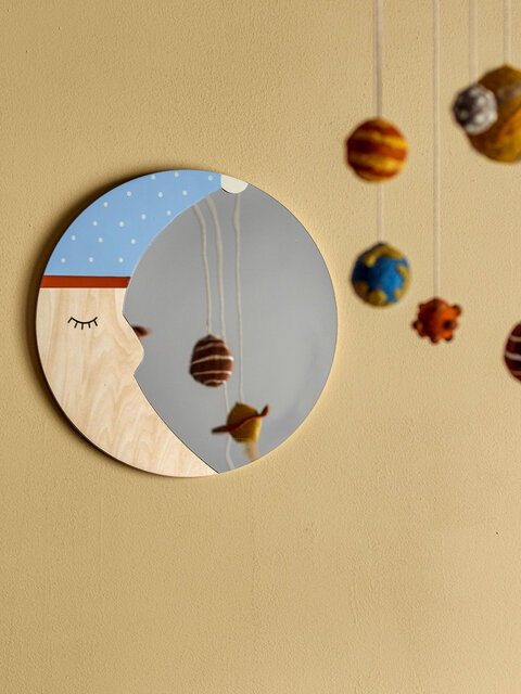 Bloomingville Mini Moony wandspiegel - 82062134