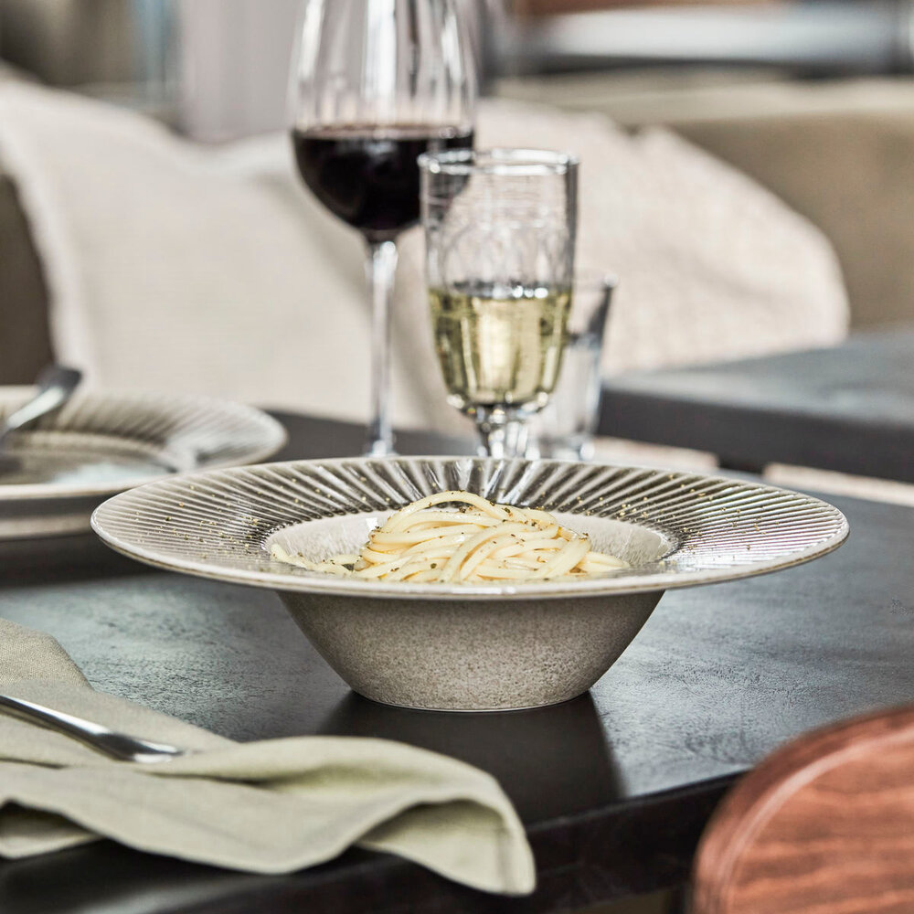 House Doctor Pleat pasta plates set of 6 pieces - 206260247 House Doctor Pleat pasta plates set of 6 pieces - 206260247