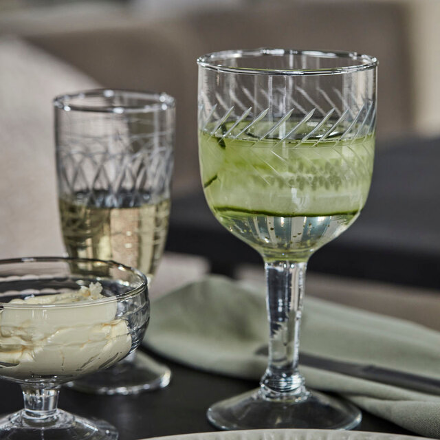 House Doctor Vintage gin glass sett med 6 - 261600804