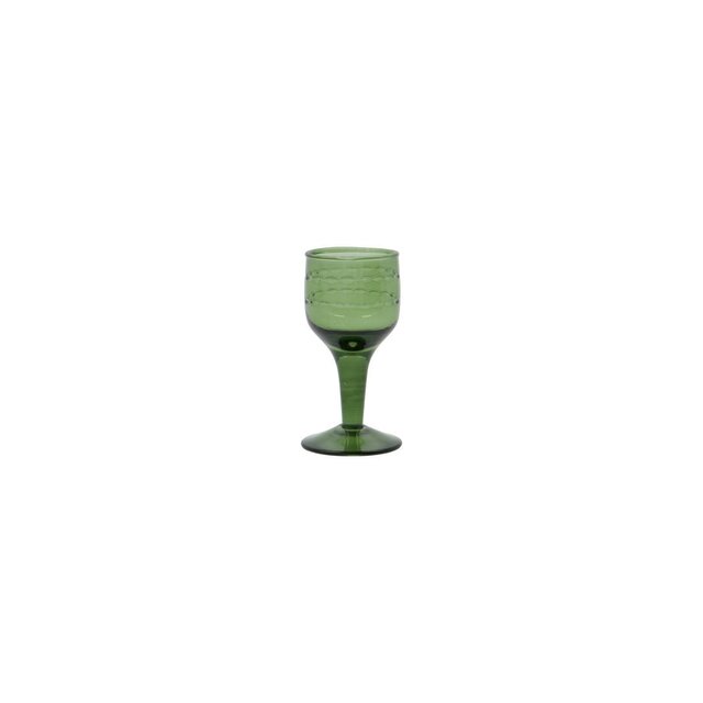 House Doctor Vintage likørglass grønt sett med 6 deler - 261600806