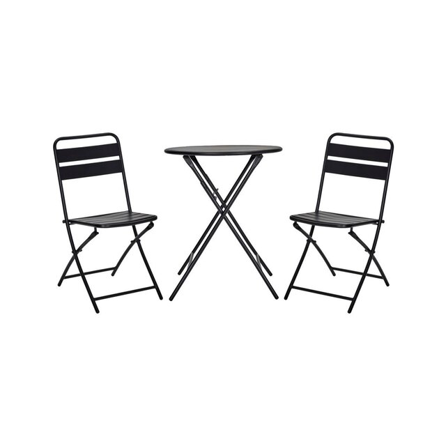 House Doctor Helo Bistro-Set schwarz - 210921020 House Doctor Helo Bistro-Set schwarz - 210921020
