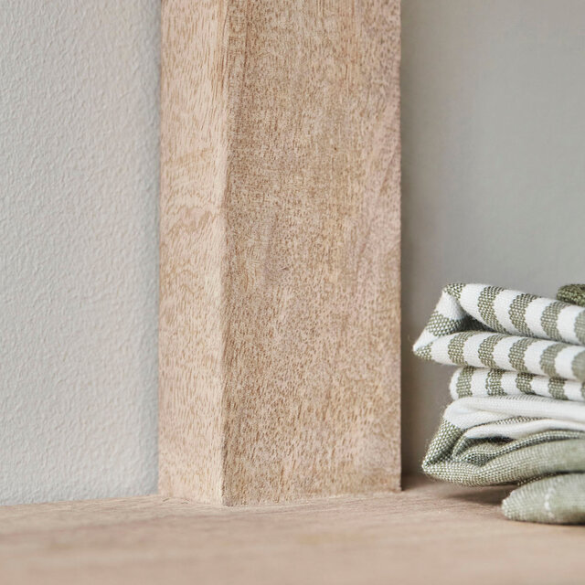 House Doctor Set perchero de pared natural - 203801028