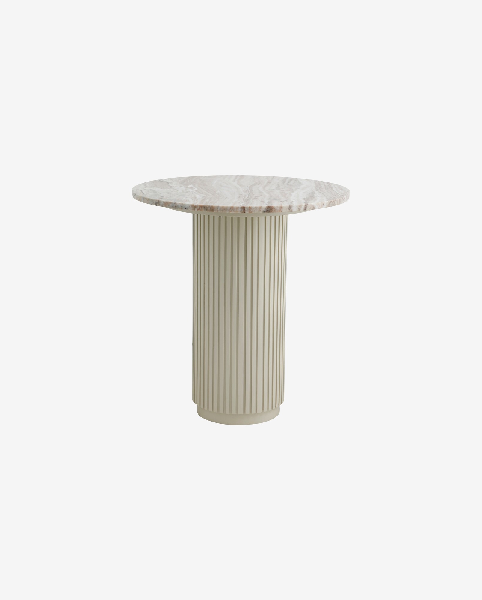 Nordal Erie cafe table ivory - LIVING AND CO.