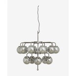 Nordal Palma kroonluchter metallic - 19400 Nordal Palma kroonluchter metallic - 19400