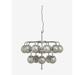 Nordal Palma chandelier metallic