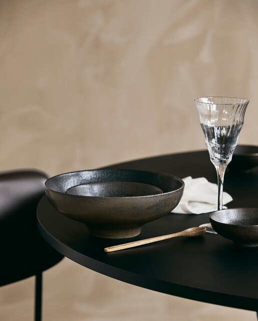 Nordal Inez skål L sort - 6411 Nordal Inez skål L sort - 6411