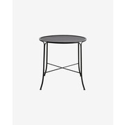 Nordal Table de jardin Aras noire - 6164 Nordal Table de jardin Aras noire - 6164