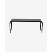 Nordal Brenta utendørs benk svart - 6965 Nordal Brenta utendørs benk svart - 6965