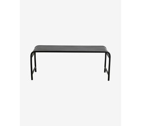 Nordal Brenta outdoor bench black Nordal Brenta outdoor bench black
