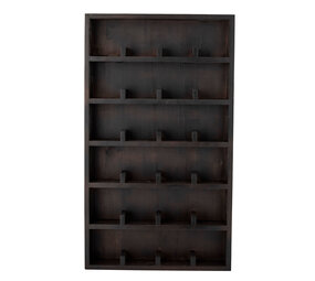 Bloomingville Armoire murale Thessa noire