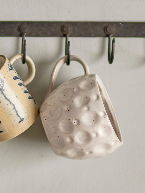 Bloomingville Maian krus sett med 6 hvite - 82060933 Bloomingville Maian krus sett med 6 hvite - 82060933