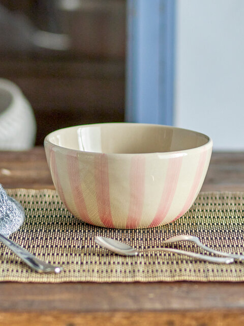 Bloomingville Begonia bowls pink set of 6 pieces - 82060958 Bloomingville Begonia bowls pink set of 6 pieces - 82060958