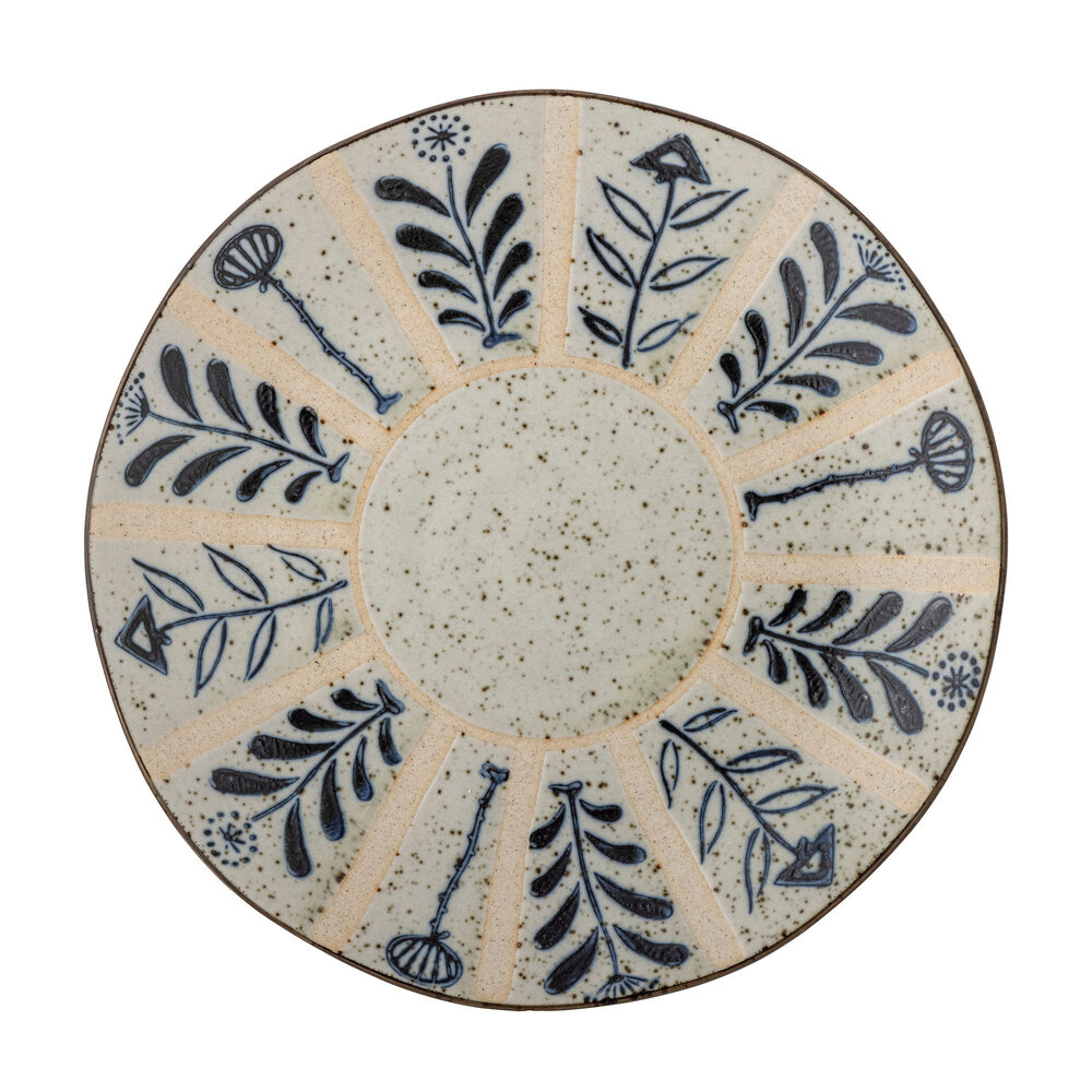 Bloomingville Leonie borden Ø21cm set van 6 stuks - 82060838 Bloomingville Leonie borden Ø21cm set van 6 stuks - 82060838