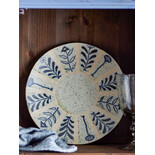 Bloomingville Leonie borden Ø21cm set van 6 stuks - 82060838 Bloomingville Leonie borden Ø21cm set van 6 stuks - 82060838