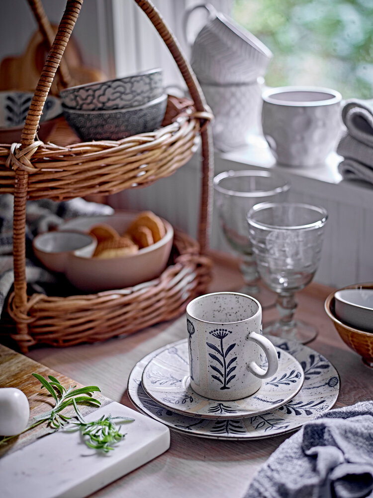 Bloomingville Leonie plates Ø21cm set of 6 pieces - 82060838 Bloomingville Leonie plates Ø21cm set of 6 pieces - 82060838