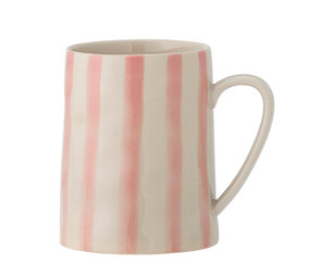 Bloomingville Begonia mugs pink set of 6 pieces Bloomingville Begonia mugs pink set of 6 pieces