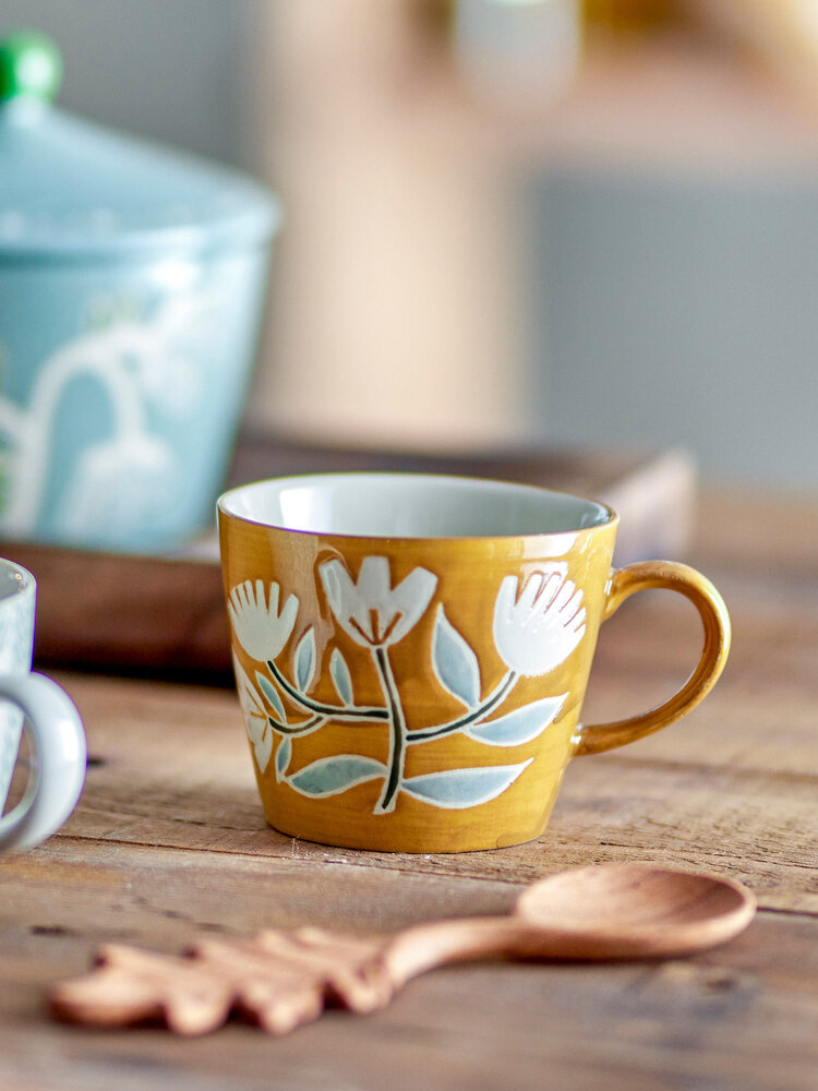 Bloomingville Tanger-Becher orange 6er-Set - 82060877 Bloomingville Tanger-Becher orange 6er-Set - 82060877