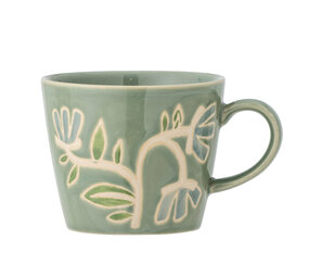 Bloomingville Tazas Tangier verde juego de 6 piezas