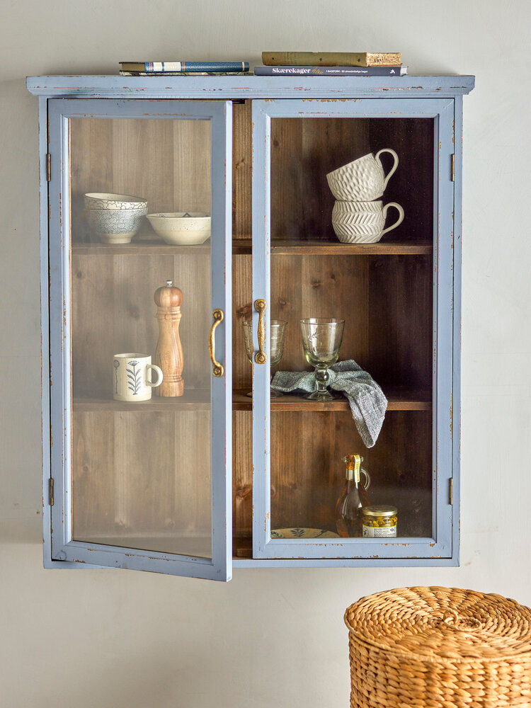 Bloomingville Armoire Hazem bleu - 82073390