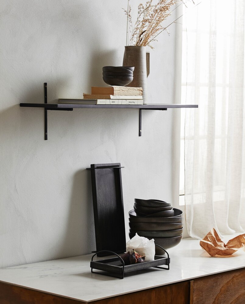 Nordal Bols Inez S noir lot de 4 pièces