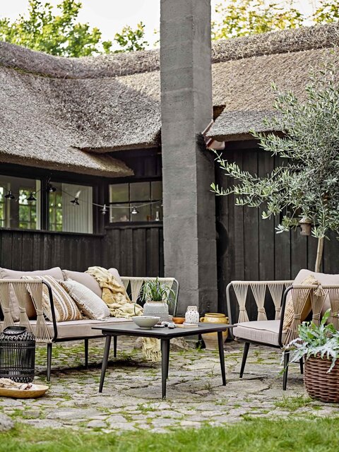 Bloomingville Pavone lænestol brun - 82064370 Bloomingville Pavone lænestol brun - 82064370