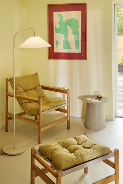 Hubsch Pillar-Beistelltisch Sand – 991914