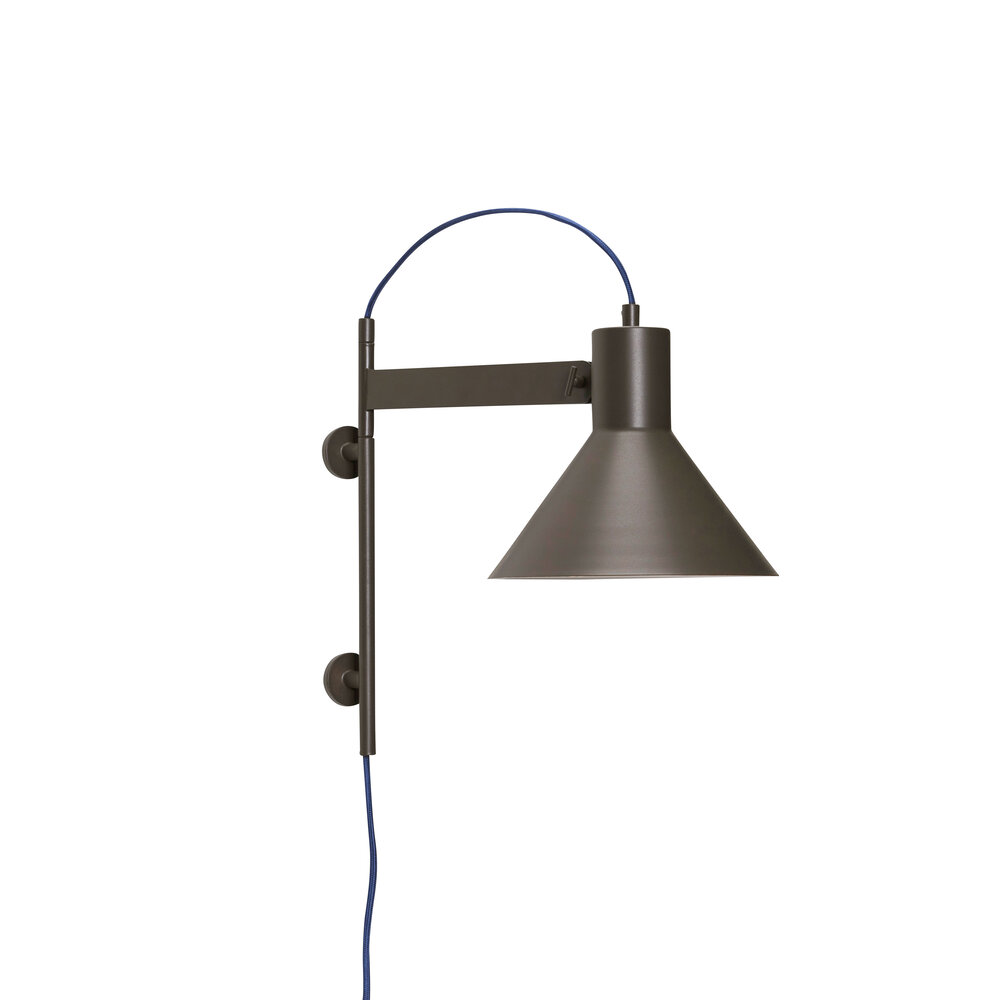 Hubsch Studio vegglampe brun - 991911 Hubsch Studio vegglampe brun - 991911
