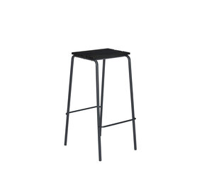 Hubsch Stelzen-Barhocker schwarz Hubsch Stelzen-Barhocker schwarz