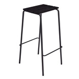 Hubsch Stilt barstol sort - 991910