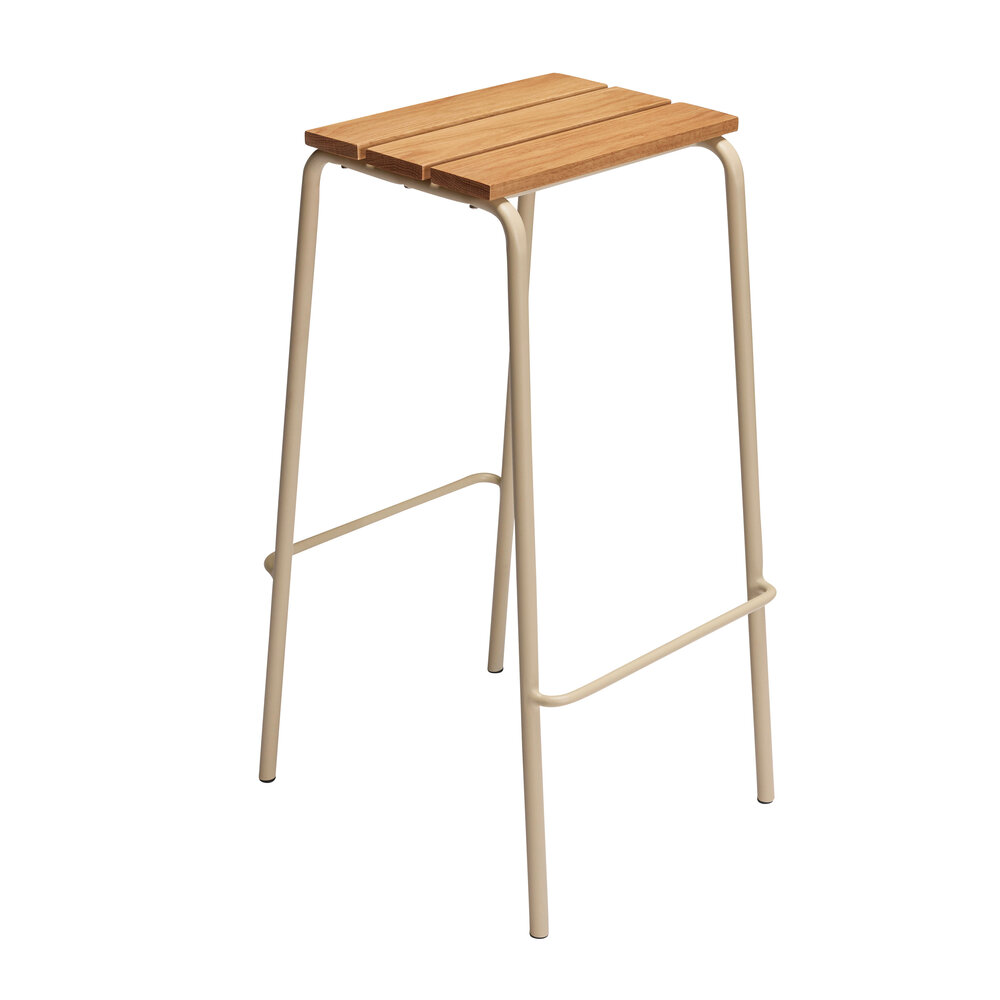 Hubsch Stilt bar chair sand - 991909