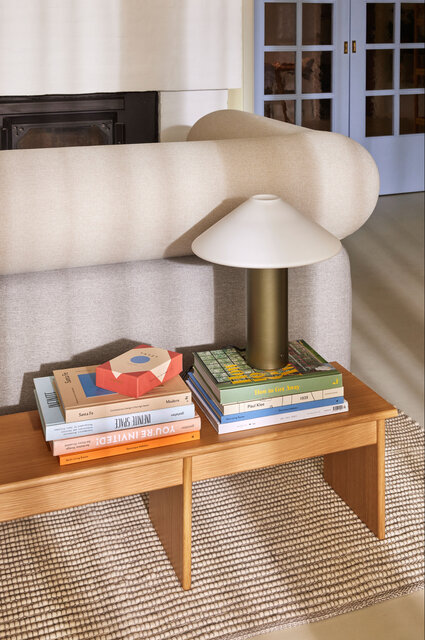 Hubsch Orbit table lamp dark green - 961901