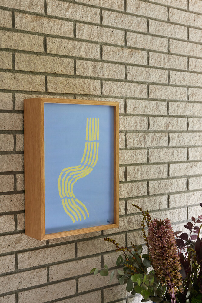 Hubsch Hallo ramme 29,7x42cm - 881931 Hubsch Hallo ramme 29,7x42cm - 881931