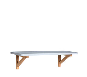 Hubsch Arki estante de pared gris/natural