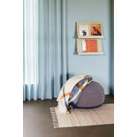 Hubsch Mochi pouffe blue - 701902