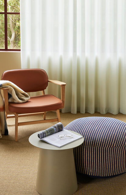 Hubsch Pouf Mochi blu - 701902 Hubsch Pouf Mochi blu - 701902