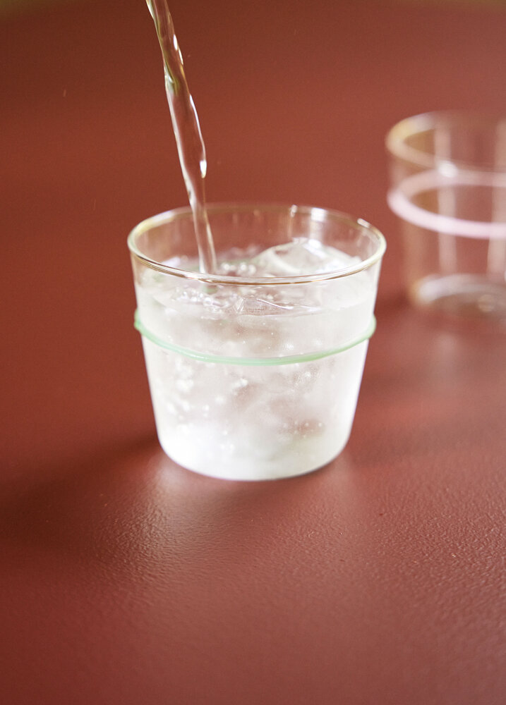 Hubsch Orbit glass grønt sett med 6 deler - 661903