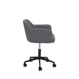 Hubsch Rest office chair gray - 391906 Hubsch Rest office chair gray - 391906