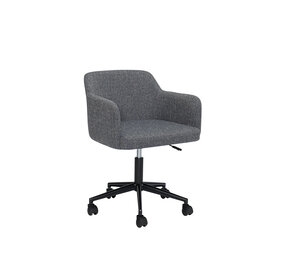 Hubsch Sedia da ufficio Rest grigia Hubsch Sedia da ufficio Rest grigia