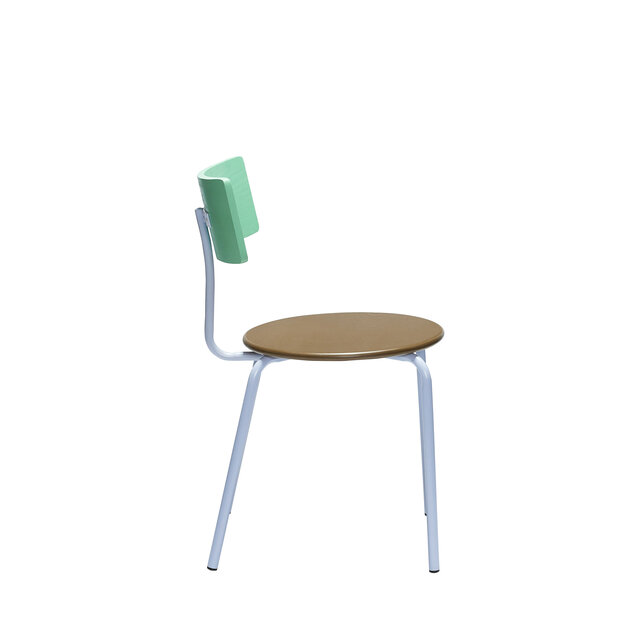 Hubsch Sedia Koi marrone/verde/viola - 422003