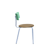 Hubsch Sedia Koi marrone/verde/viola - 422003 Hubsch Sedia Koi marrone/verde/viola - 422003