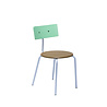 Hubsch Sedia Koi marrone/verde/viola - 422003 Hubsch Sedia Koi marrone/verde/viola - 422003