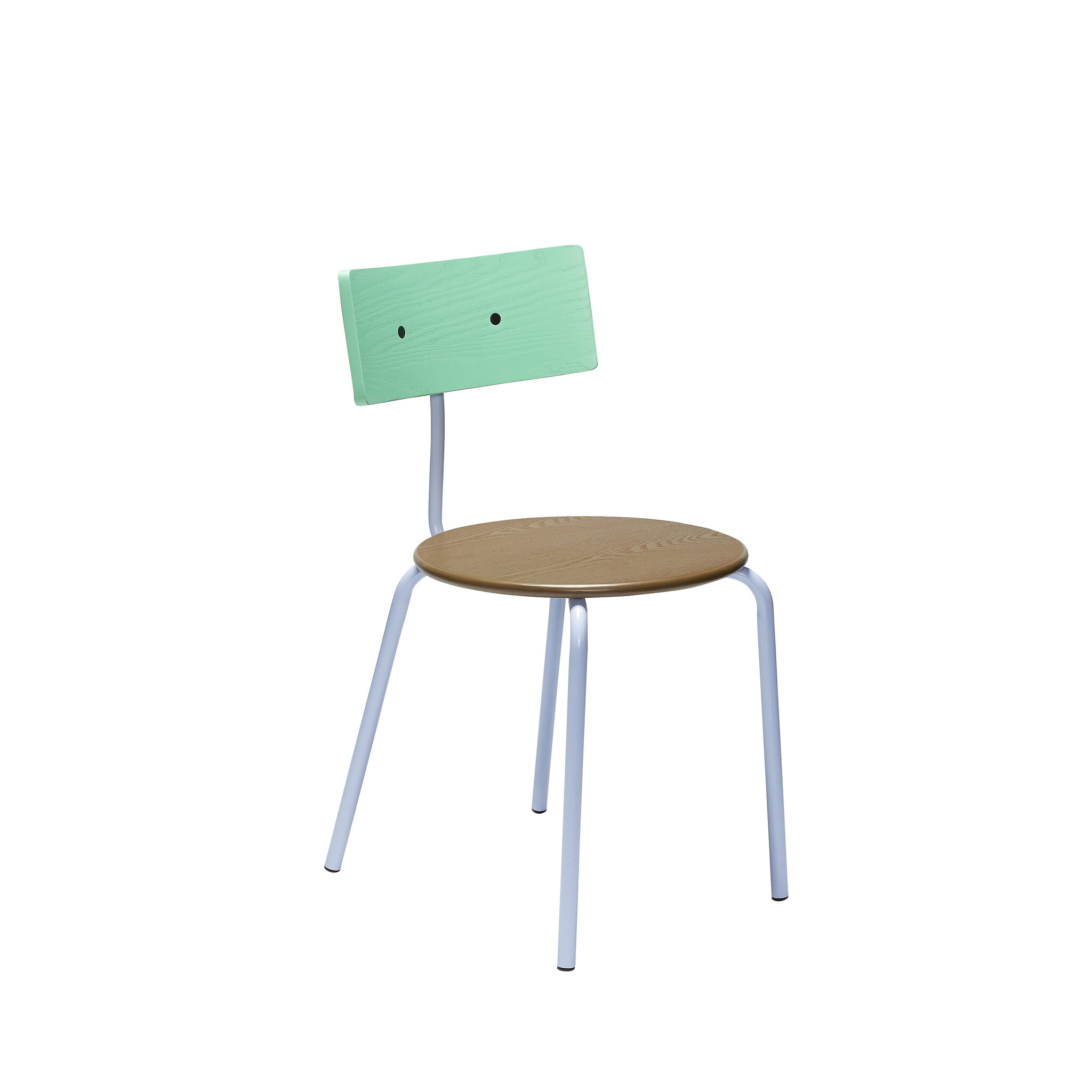 Hubsch Koi chair brown/green/purple - 391905